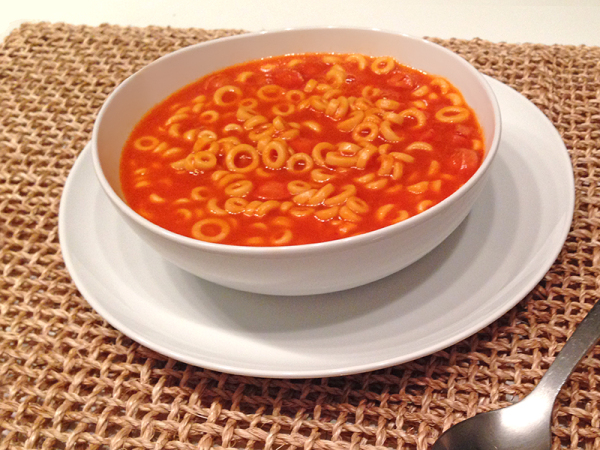 X 上的SpaghettiOs：「What a beautiful bowl of SpaghettiOs with