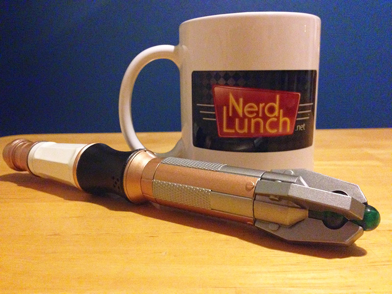 Nerd Lunch in the TARDIS